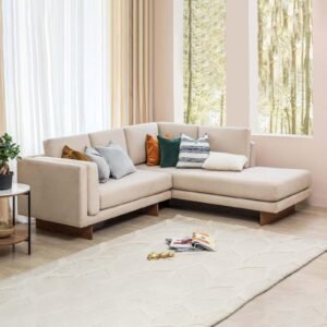 Buy Blue City Decor UrbanRelax Sectional Sofa | Sofa | Sectional Sofa | Sectional Sofa | Premium Sofa | Living Room Furniture | Sofa Set | Solid Wood Furniture | Blue City Decor