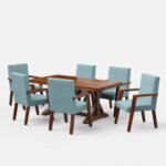 Blue City Decor HeritageLine Premium Dining Table Set – 8 Seater - Image 5