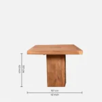 Blue City Decor UrbanNest Wooden Bar Table Set - Image 3