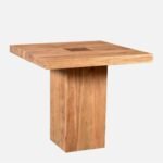Blue City Decor UrbanNest Wooden Bar Table Set - Image 2