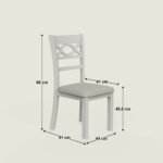 Blue City Decor Siena Urban Round Dining Table Set – 6 Seater - Image 12