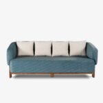 Blue City Decor Classic Comfort 3-Seater Sofa - Image 2