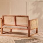 Blue City Decor Classic Rattan Touch 2 Seater Sofa - Image 3