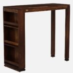 Blue City Decor Royale Counter-Height Bar Table Set in Solid Wood - Image 5