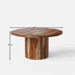 Blue City Decor HeritageLine 4-Seater Dining Table Set - Image 13