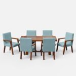 Blue City Decor HeritageLine Premium Dining Table Set – 8 Seater - Image 9