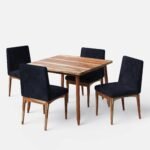 Blue City Decor UrbanNest 6-Seater Dining Table Set - Image 6