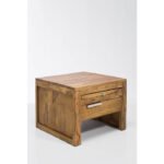 Blue City Decor Boston Silver Contemporary Bedside Table - Image 4