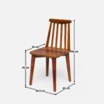 Blue City Decor NovoLux Contemporary 4-Seater Dining Table Set - Image 5