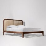 Buy Blue City Decor Evion Classic Cane Solid Wood Bed | Beds | King Size Bed | King Bed | Queen Size Bed | Queen Bed | Wooden Bed | Poster Bed | Double Bed | Bedroom Furniture | Blue City Decor