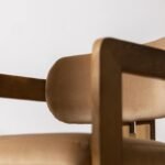 Blue City Decor Tavrik Elegant Solid Wood Arm Chair - Image 3