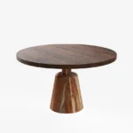 Blue City Decor Sierra Classic Wooden Dining Set – 2 Seater - Image 6