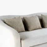 Blue City Decor Classic Touch 3 Seater Sofa - Image 5