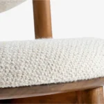 Blue City Decor Urban Crest 4 Seater Dining Table Set - Image 4