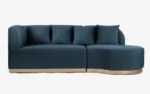 Blue City Decor Urban Haven Corner Sofa Set - Image 5