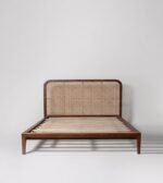 Blue City Decor Evion Classic Cane Solid Wood Bed - Image 2