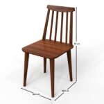 Blue City Decor Arvika Compact Dining Table with Bench – 4 Seater - Image 9