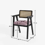 Blue City Decor HeritageLine 4-Seater Dining Table Set - Image 9