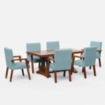 Blue City Decor HeritageLine Premium Dining Table Set – 8 Seater - Image 4