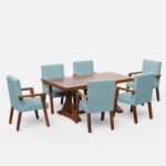 Blue City Decor HeritageLine Premium Dining Table Set – 8 Seater - Image 3