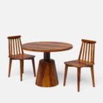 Blue City Decor NovoLux Contemporary 4-Seater Dining Table Set - Image 3