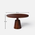 Blue City Decor Elanzo Prime 6 Seater Dining Table Set - Image 10