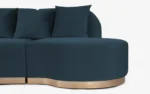 Blue City Decor Urban Haven Corner Sofa Set - Image 7