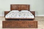 Blue City Decor Shardul Heritage Solid Wood Bed - Image 4