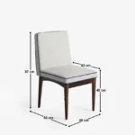 Blue City Decor Eclipse Modern Black Dining Table Set – 2 Seater - Image 9