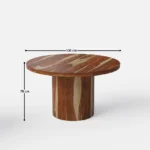 Blue City Decor HeritageLine 4-Seater Dining Table Set - Image 7