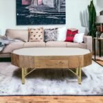 Buy Blue City Decor Urban Marble Coffee Table | Coffee Table | Wooden Coffee Table | Living Room Furniture | Solid Wood Furniture | Blue City Decor