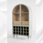 Blue City Decor RoyalCraft Compact Bar Cabinet Unit - Image 3