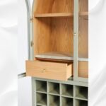 Blue City Decor RoyalCraft Compact Bar Cabinet Unit - Image 4