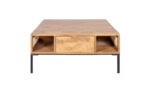 Blue City Decor Atalanta Heritage Wooden Coffee Table - Image 2