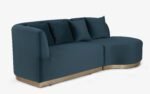 Blue City Decor Urban Haven Corner Sofa Set - Image 2