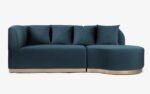Blue City Decor Urban Haven Corner Sofa Set - Image 6