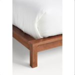 Blue City Decor Yuvin Rich Tone Solid Wood Bed - Image 3