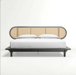 Blue City Decor Nivaan Rich Brown Wooden Bed - Image 2