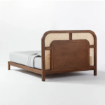 Blue City Decor Evira Natural Cane Solid Wood Bed - Image 3