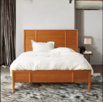 Buy Blue City Decor Vardaan Natural Solid Wood Bed | Beds | King Size Bed | King Bed | Queen Size Bed | Queen Bed | Wooden Bed | Poster Bed | Double Bed | Bedroom Furniture | Blue City Decor