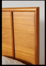 Blue City Decor Vardaan Natural Solid Wood Bed - Image 5