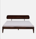 Blue City Decor Sheesham Wood Bed in Rosewood Finish - Image 2