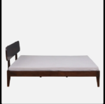 Blue City Decor Sheesham Wood Bed in Rosewood Finish - Image 4