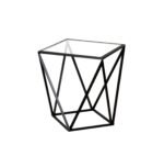 Blue City Decor Valerie Geometric Black Side Table - Image 6