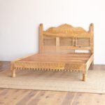 Buy Blue City Decor Traditional Hand Carved Wooden Bed | Beds | King Size Bed | King Bed | Queen Size Bed | Queen Bed | Wooden Bed | Poster Bed | Double Bed | Bedroom Furniture | Blue City Decor