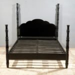 Buy Blue City Decor Colonial Hand Carved King Size Poster Bed | Beds | King Size Bed | King Bed | Queen Size Bed | Queen Bed | Wooden Bed | Poster Bed | Double Bed | Bedroom Furniture | Blue City Decor