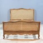 Buy Blue City Decor Rattan Elegance Solid Mango Wood King Bed | Beds | King Size Bed | King Bed | Queen Size Bed | Queen Bed | Wooden Bed | Poster Bed | Double Bed | Bedroom Furniture | Blue City Decor