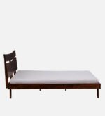 Blue City Decor Hand Carved Mango Wood King Bed - Image 4