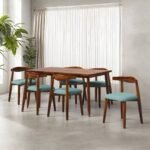 Blue City Decor Verona Contemporary 4-Seater Dining Table Set