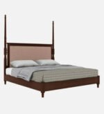 Blue City Decor Rachit Deep Tone Solid Wood Bed - Image 3